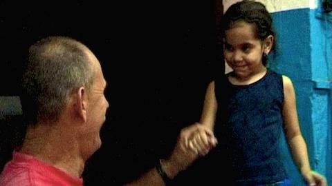 Tanzschule beim Großvater 