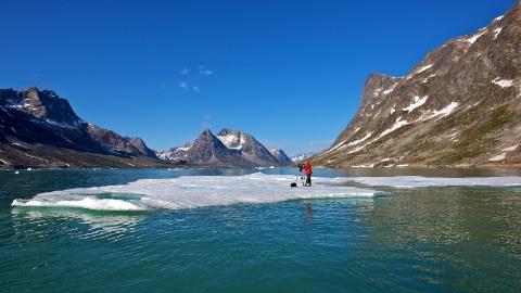 Eisscholle in Grönland – Foto: Michael Martin